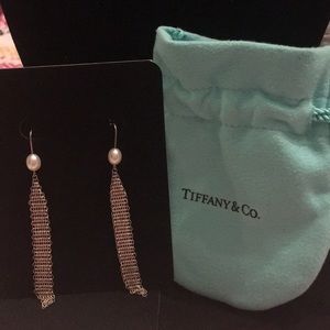 Co Elsa Peretti Mesh Tassel Earrings 